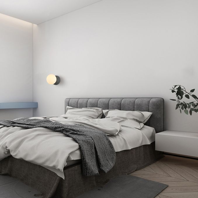 Nordic Style Vanity Lighting Ball Shape Wall Light Fixture for Bathroom