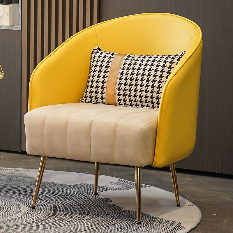 Faux Leather Chair 25.59" L x 25.59" W x 31.10" H Arms Included Chair
