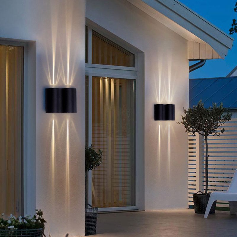 Metal Geometric Wall Mount Lamp Simple 1 Light Wall Mounted Light Fixtures