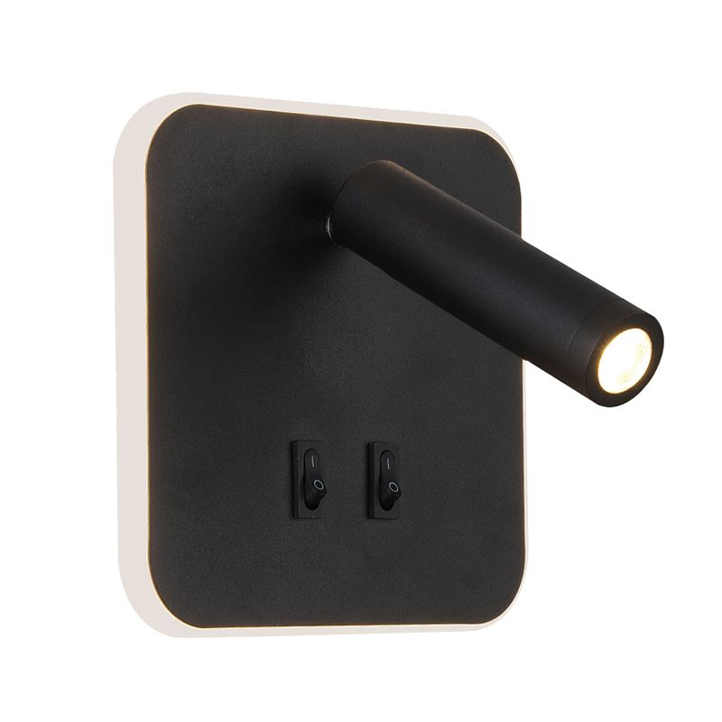 Wall Sconce Light 2 Lights Creative Modern Metal Wall Light for Bedroom