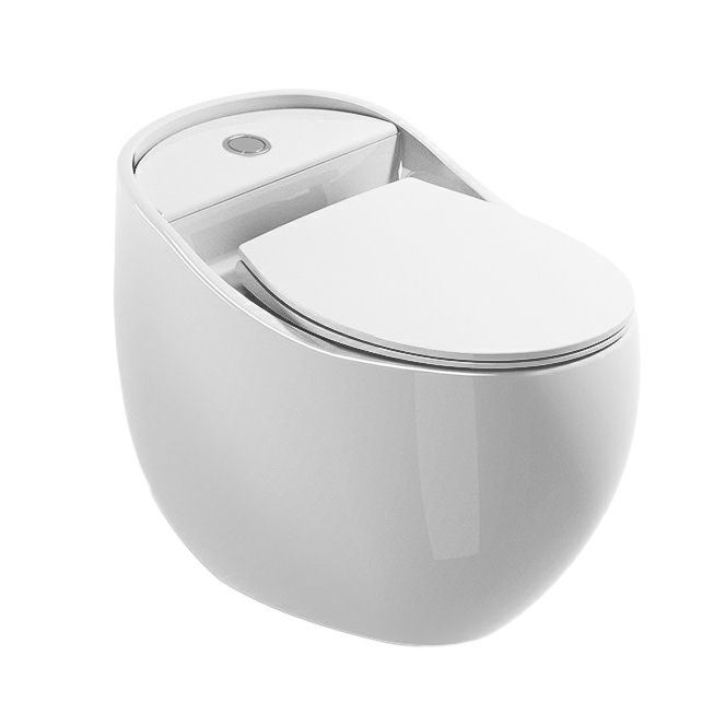 Traditional Flush Toilet One-Piece Toilet Floor Mounted Porcelain Toilet