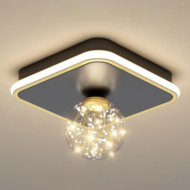 Moderne Deckenleuchte mit 2 Lichtern, LED-Deckenleuchte für die Deckenmontage