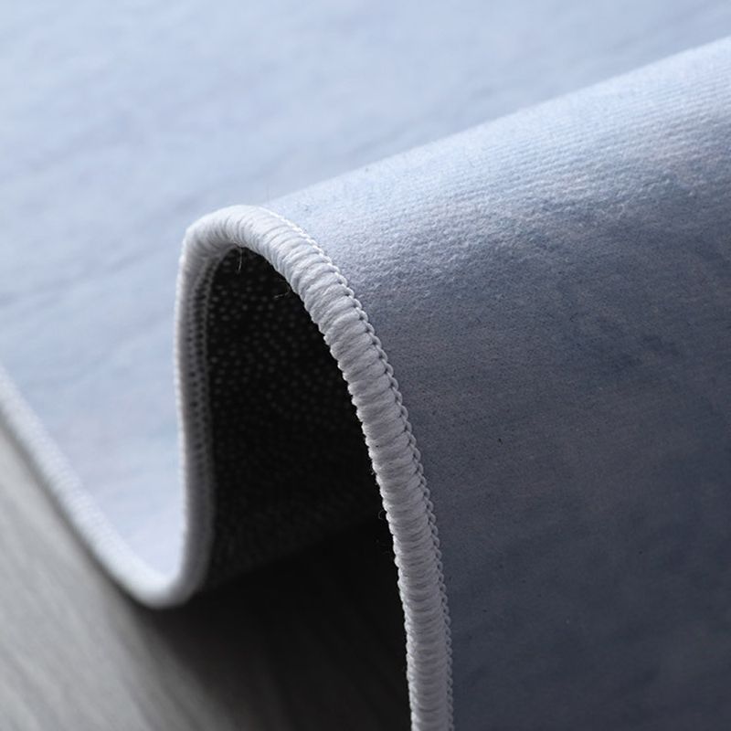 Pink Line Rug Polyester Simple Indoor Rug Stain Resistant Rug for Living Room