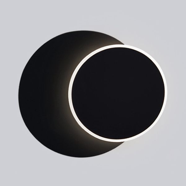 Minimalismus -Stil rotierende Wandleuchte LED -Wandlampe für Schlafzimmer Wohnzimmer