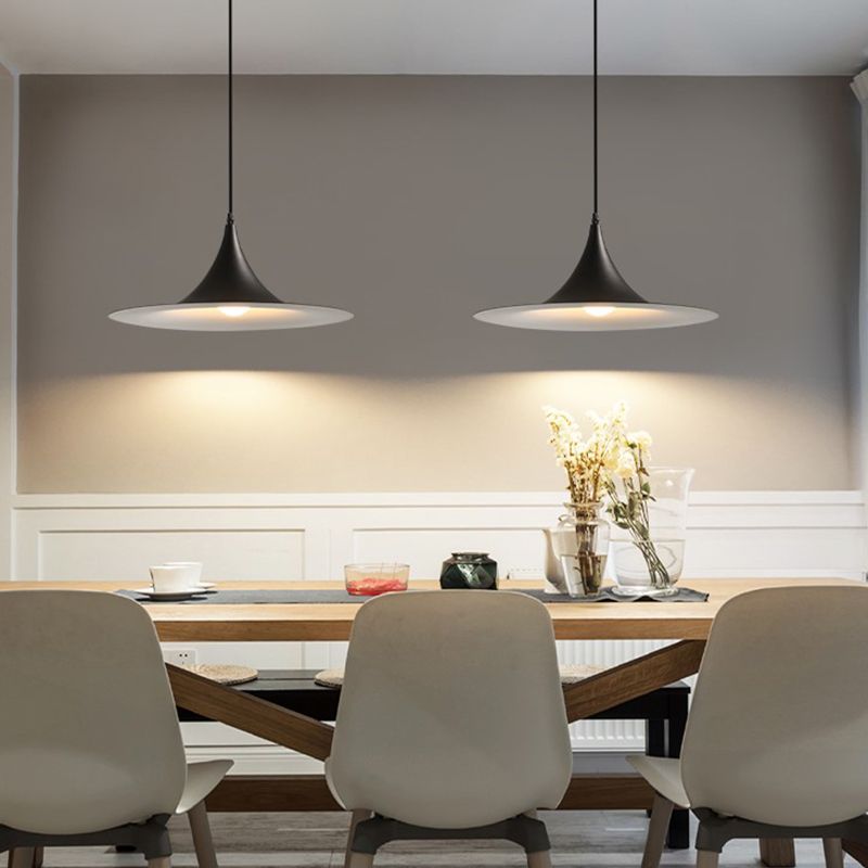 Geometric Shape Metal Hanging Light Modern 1-Light Hanging Mount Light Fixtures