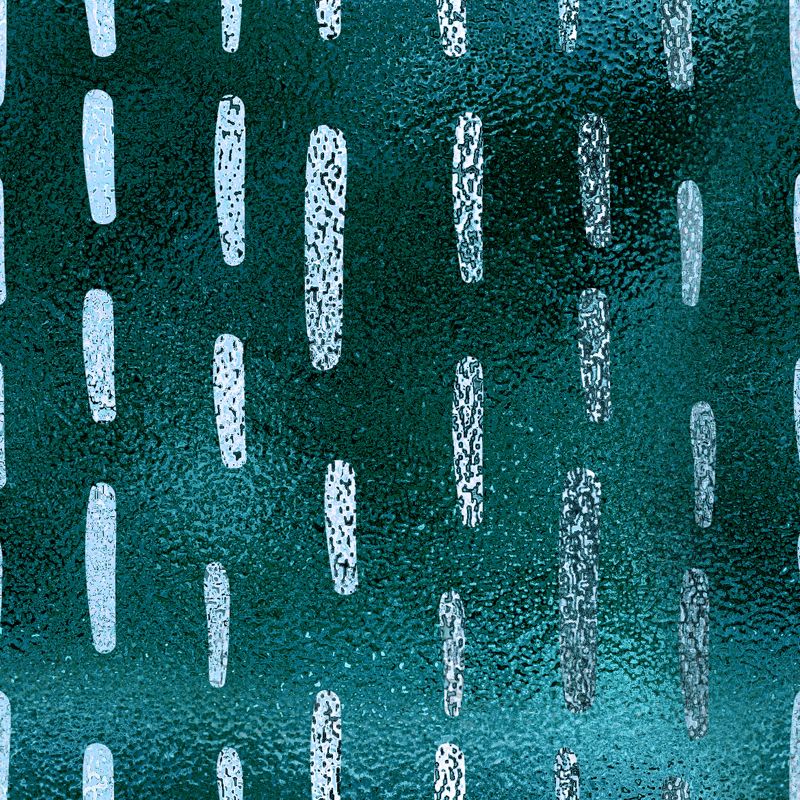 Dark Color Modern Mural Decal Big Stripes Foil Wall Art for Living Room, Custom Size