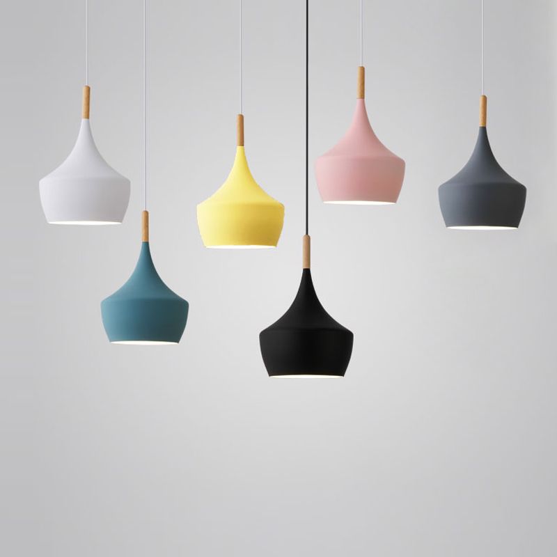 Simplicity Suspension Pendant Multi-color Hanging Pendant Lights for Bedroom