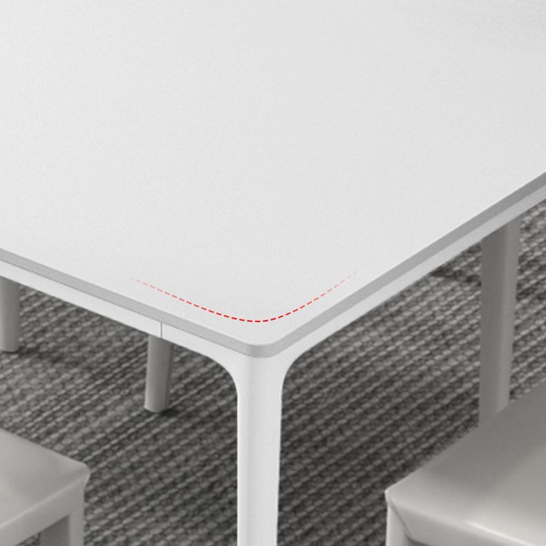Modern Sintered Stone Dining Table Set 1/4/5/7 Pieces Dining Set for Kitchen