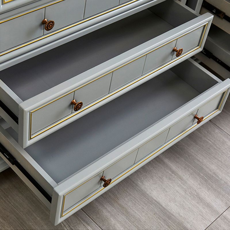 15.6-inch W Traditional Dresser Solid Wood Storage Chest with 3/4/5 Drawers