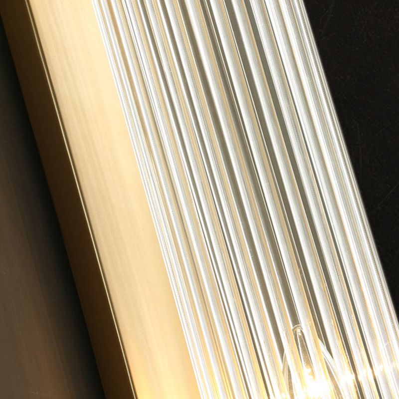 Cylinder 1-Light Modern Sconce Light Crystal Wall Lighting Ideas for Living Room