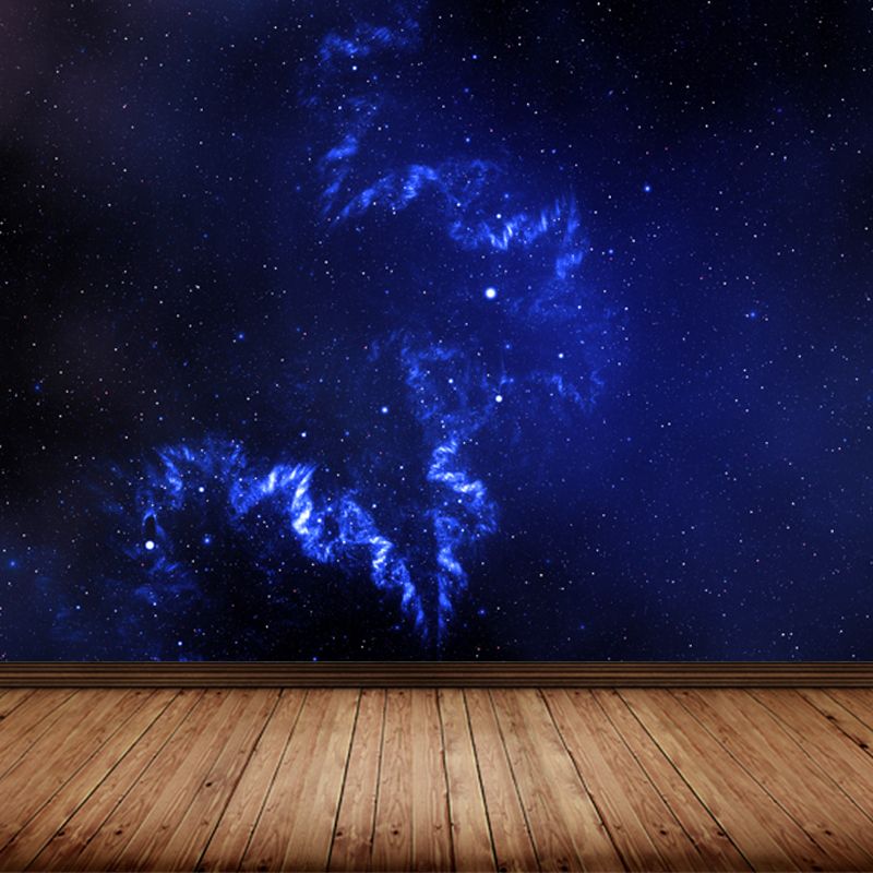 Photography Starry Night Mural Wallpaper Full Size Wall Covering for Room, Custom Print