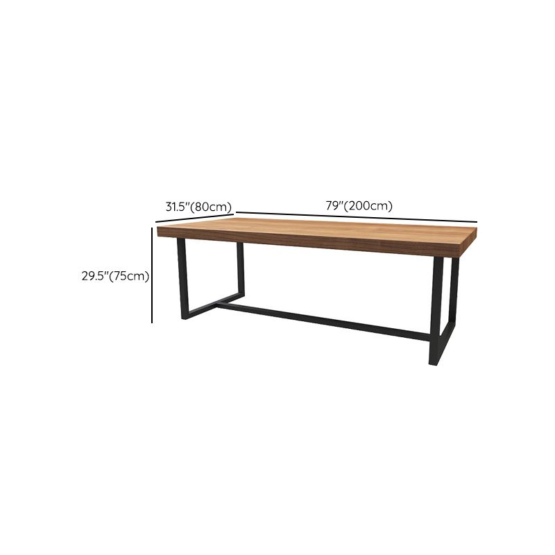 Modern 1/5/7 Pieces Dining Set Rectangle Pine Wood Dining Table for Cafe