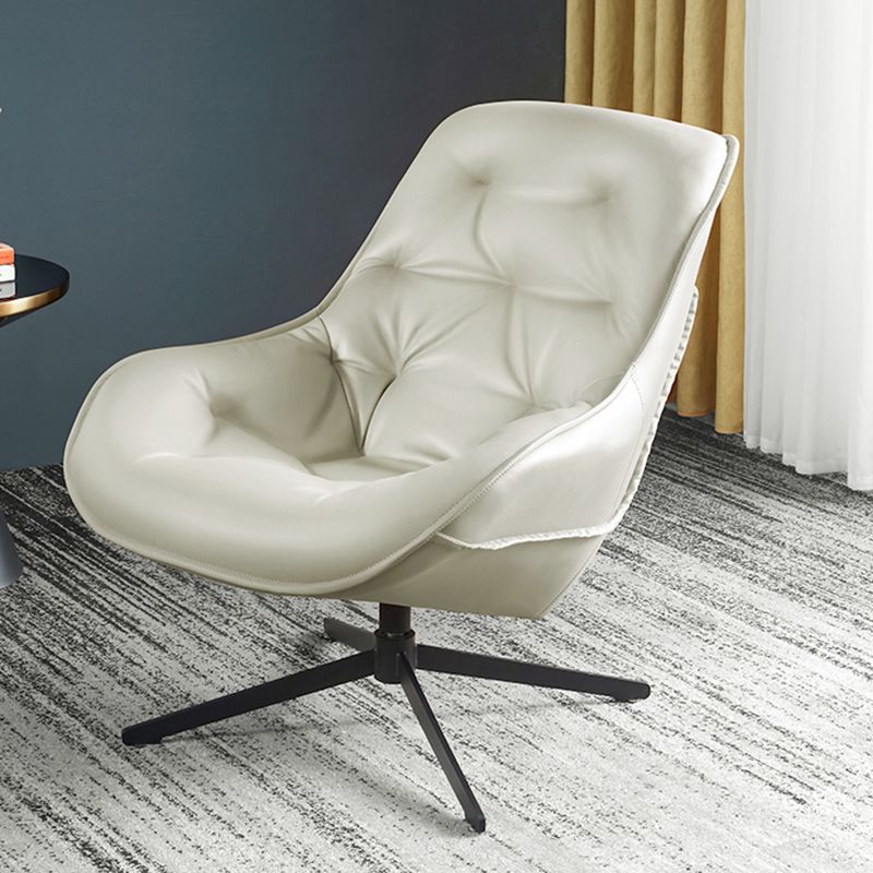 Faux Leather Chair 29.1" L x31.4W x33.4"H Arms Included Chair