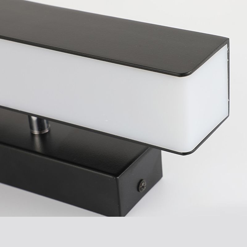 Luz LED LED rotatable ajustable de pared moderna para la sala de estudio de dormitorio