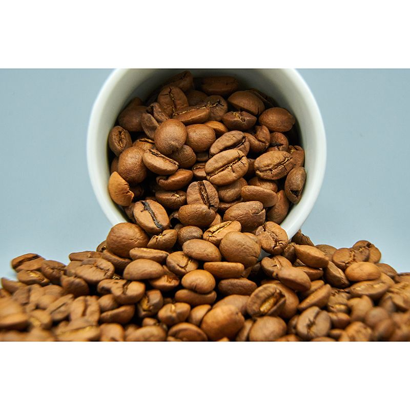 Contemporary Cafe Decoration Coffee Beans Wall Paper Murals, Made to Measure