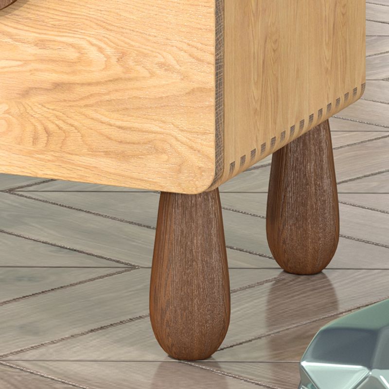 Animals Bedside Table for Nursery Solid Wood Bedside Table for Nursery
