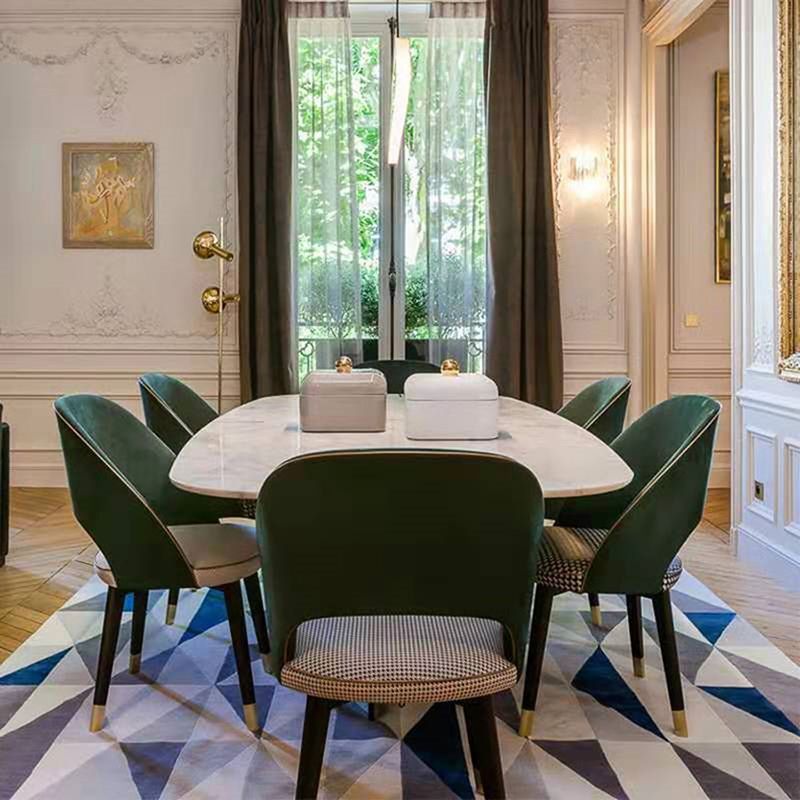 Contemporary Kitchen Dining Side Chair Upholstered Seating Chair