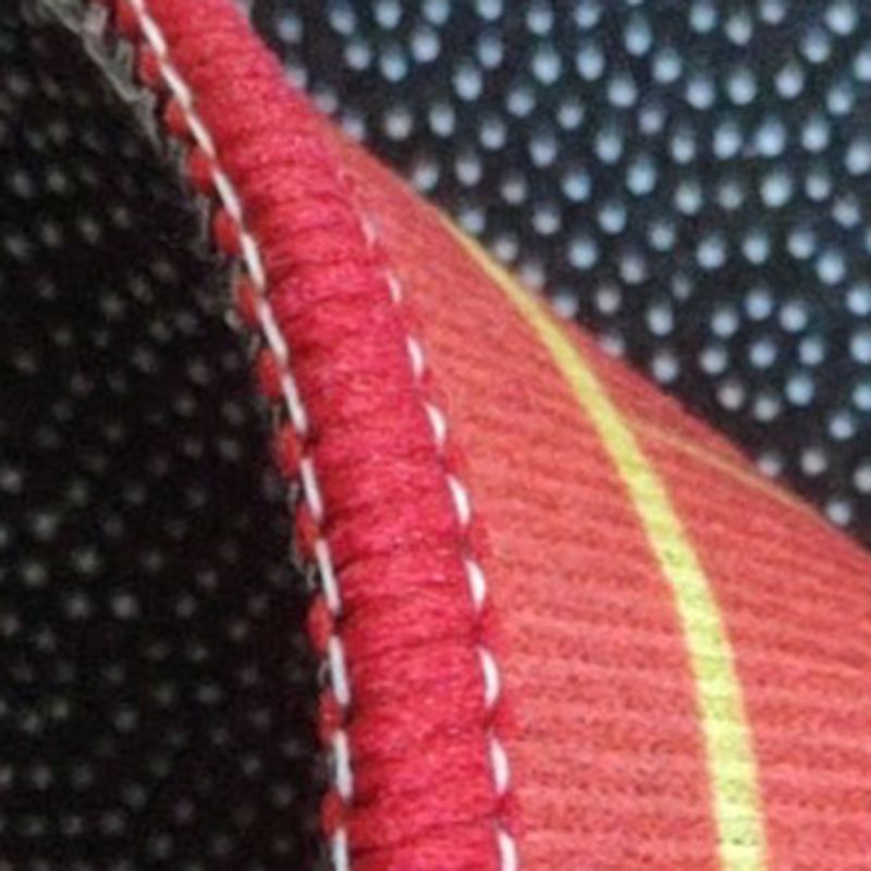 Casual Blue Tone Geometric Rug Modern Area Rug Polyester Stain Resistant Carpet for Living Room