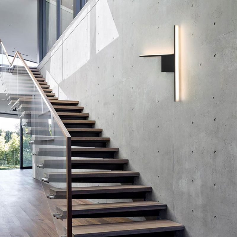 Nordic Modern Wall Sconce Light Living Room Simple LED Wall Mount Light Fixture