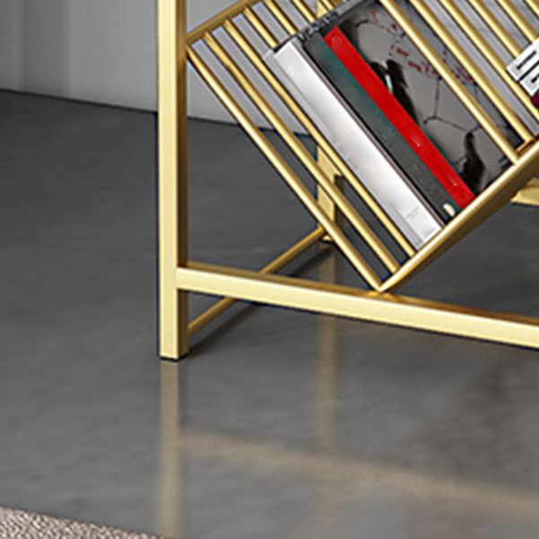 9.45"W Bookshelf Contemporary Style Bookcase for Study Room and Office