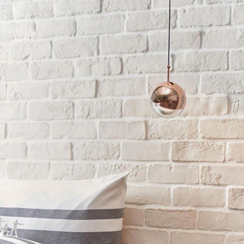 Ontwerper Moderne en eenvoudige LED -wereldbol Pendant licht helder kristal mini hangend licht