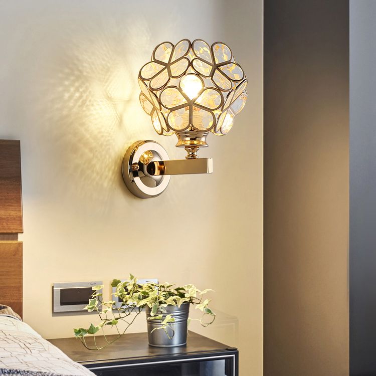 Luz de pared de la pared en forma de pétal