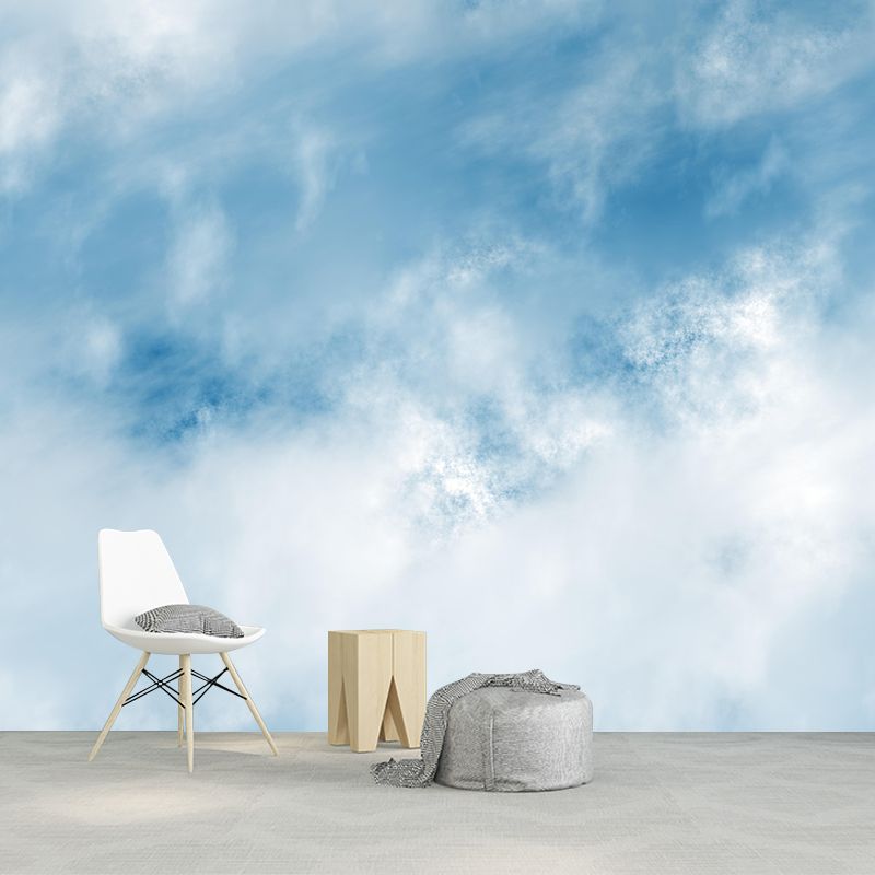 Beautiful Sky View Mural Photography Decorative Wallpaper Decor for Living Room