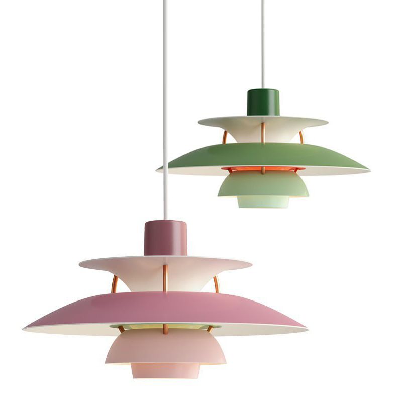 METALLO NORDICO METAL MACPERIO COLORE A RUMARE IMPEGNI PENDANTE MULTERYER LUCE CHE CUSCINA