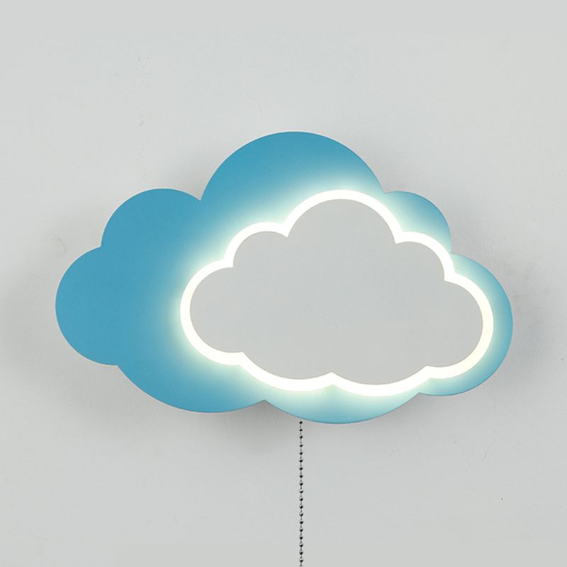 Modern Style Unique Shape Wall Sconce Metal Wall Light for Bedroom