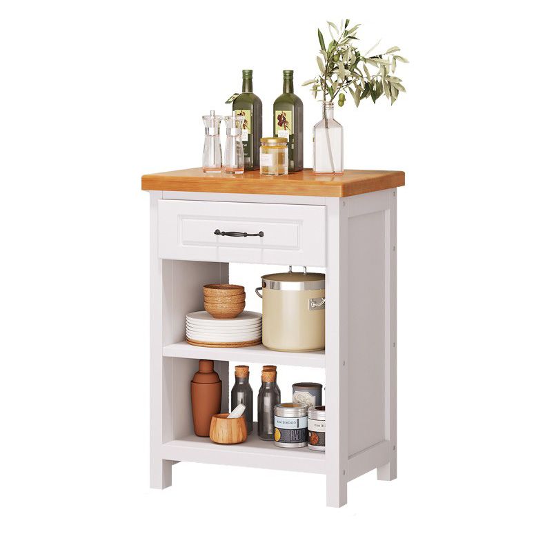 Modern Home Dining Kitchen Island Table Rectangular Prep Table
