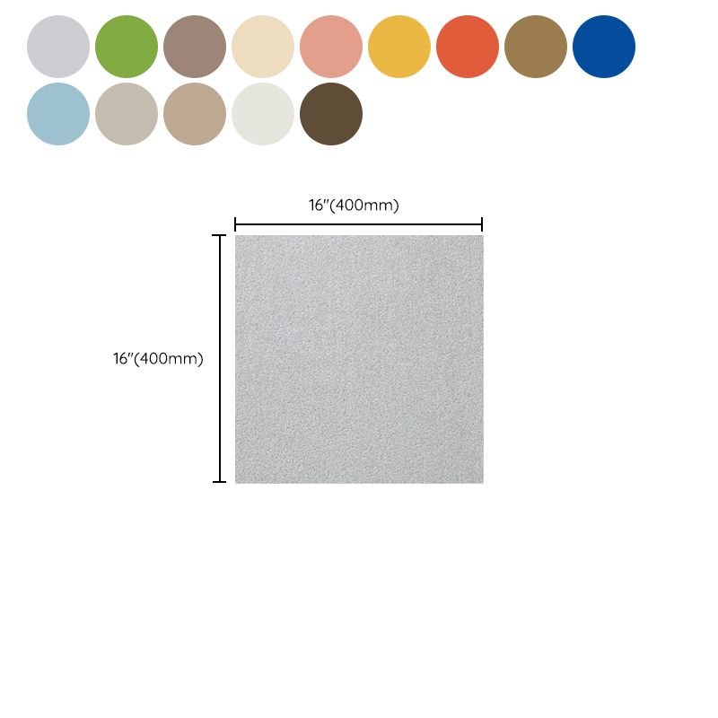 Indoor Carpet Tiles Square Color Block Level Loop Bedroom Carpet Tiles