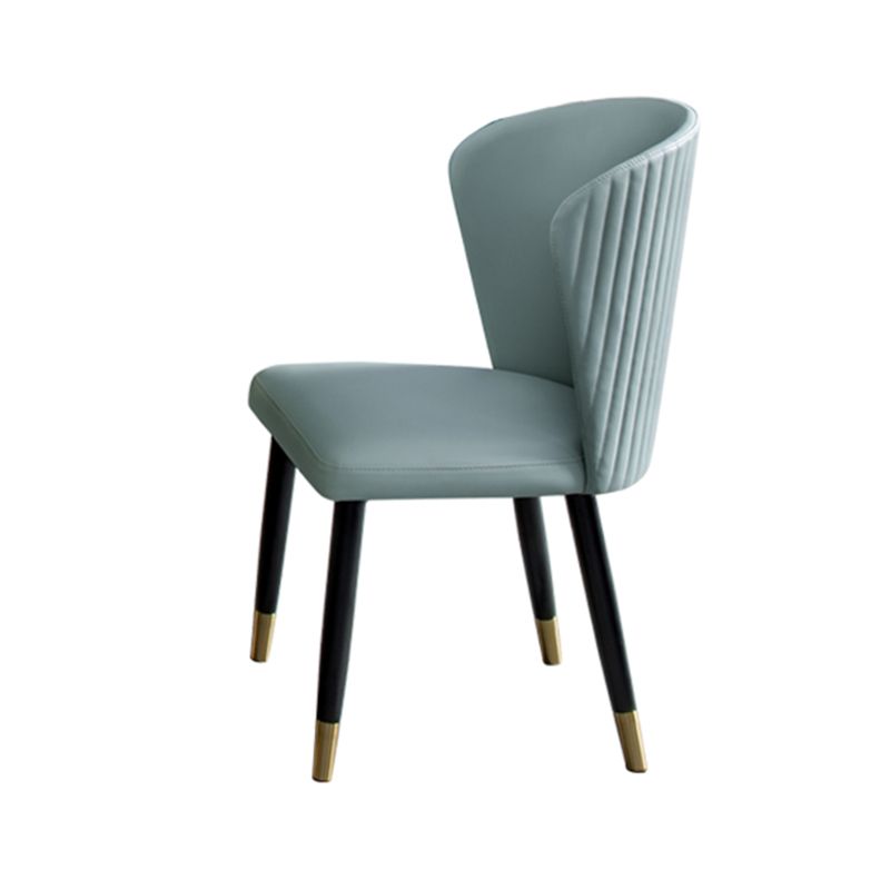 1/4/5/6 Pieces Nordic Dining Room Set Sintered Stone Dining Table and Faux Leather Chairs