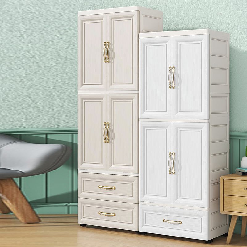 Modern Chest Scandinavian Nursery Dresser Plastic Kids Nightstand , 14.04 Inch Width