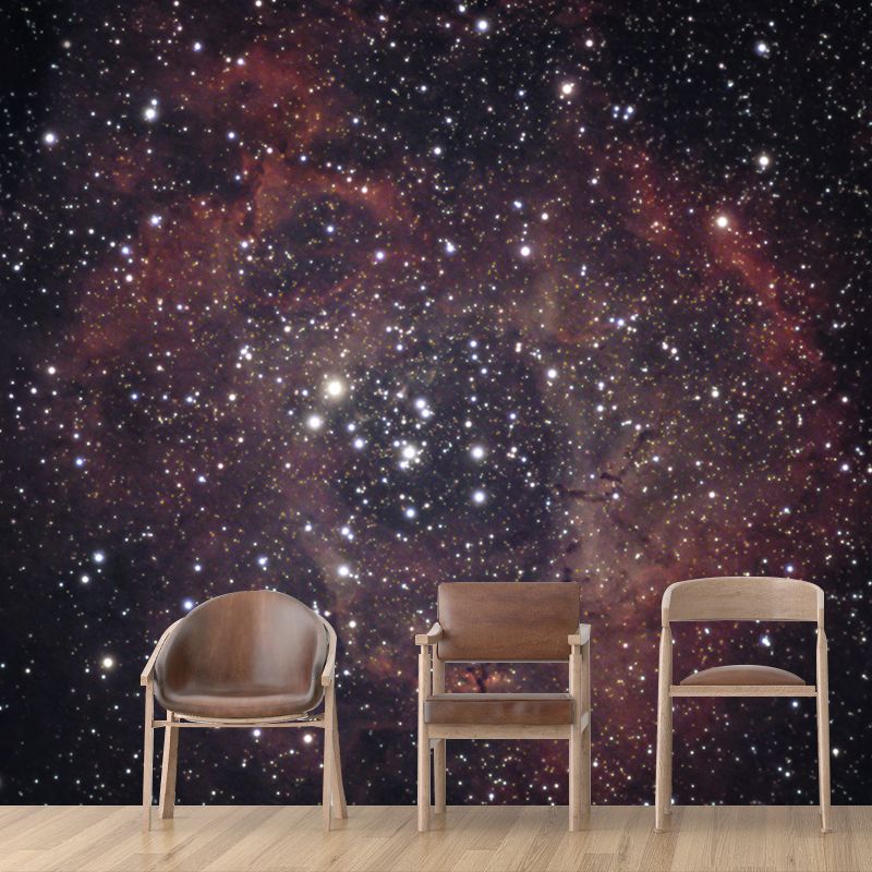 Photography Environment Friendly Mural Wallpaper Starry Sky Bedroom Wall Mural
