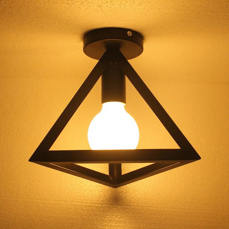 Modern Ceiling Light Fixture Metal 1-Light Ceiling Light for Hallway