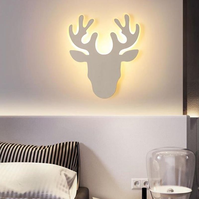 Luz de pared de metal creativa Luz de pared geométrica Moderna Placa para dormitorio