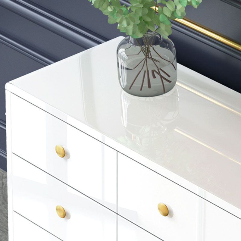 Modern Dresser Artificial Wood Storage Chest , 31.5-inch Height