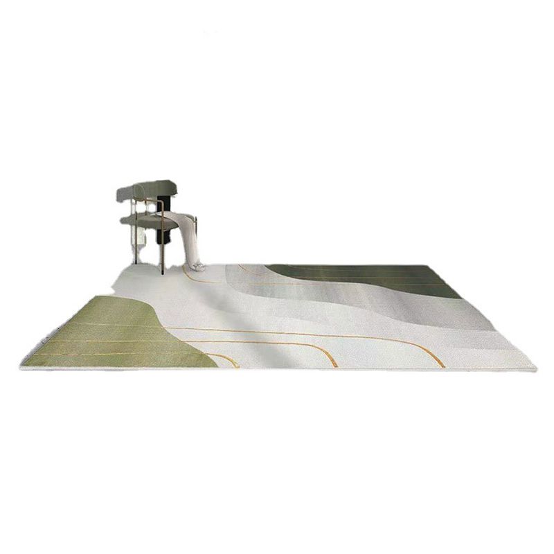 Animal Skin Modern Style Rug Rectangle Shape Stain Resistant Rug for Home Decor