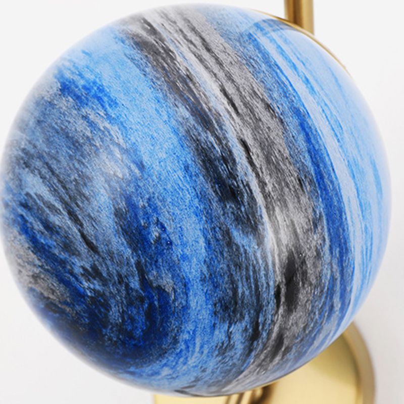 Modernist Wall Sconce Globe Glass Wall Light Fixture for Dining Room