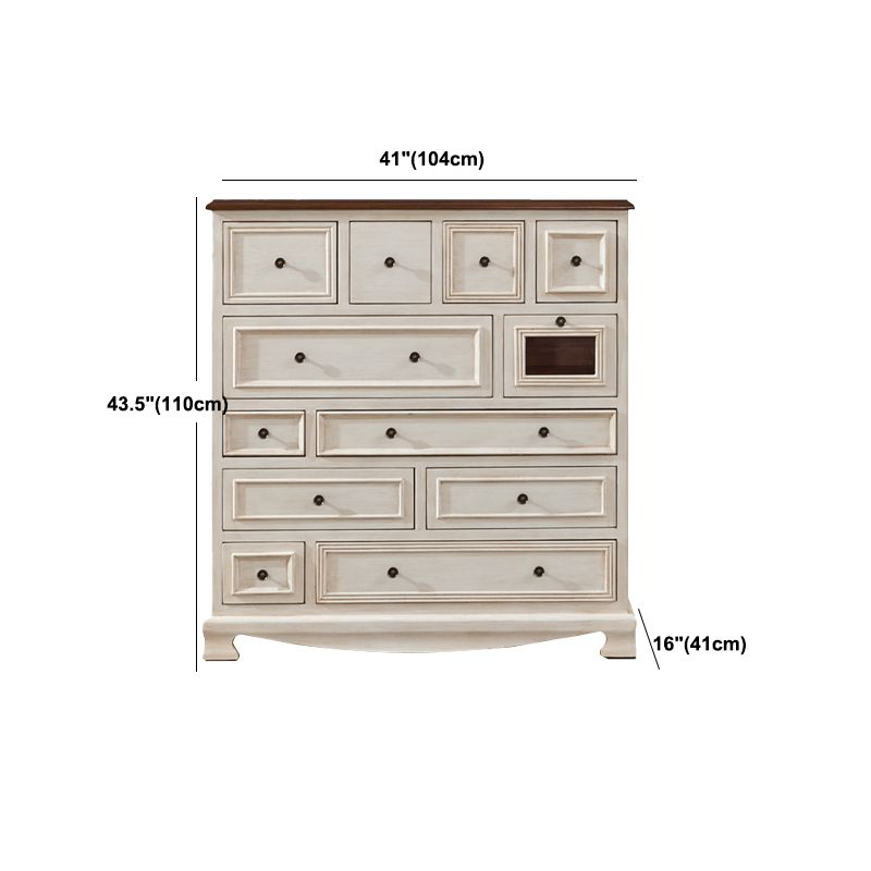 American Traditional Storage Chest Solid Wood Storage Chest Dresser