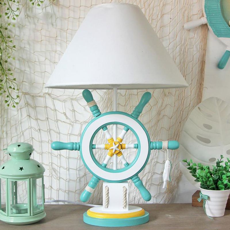 Kinderstijl roertafel lamp hout 1 kop nachtlampje in het bed in roze/blauw/groen met dimmer schakelaar/stroomschakelaar