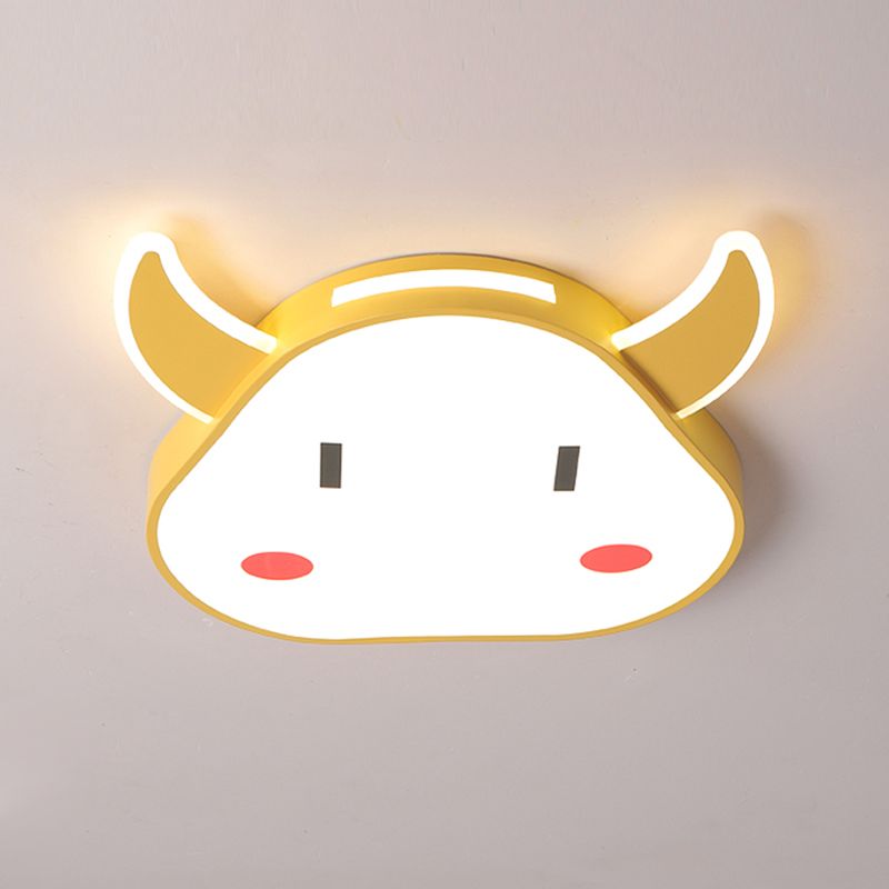 Taurus Moderno Minimalismo Plafoniera Camera da letto Soggiorno Lampada da incasso creativa