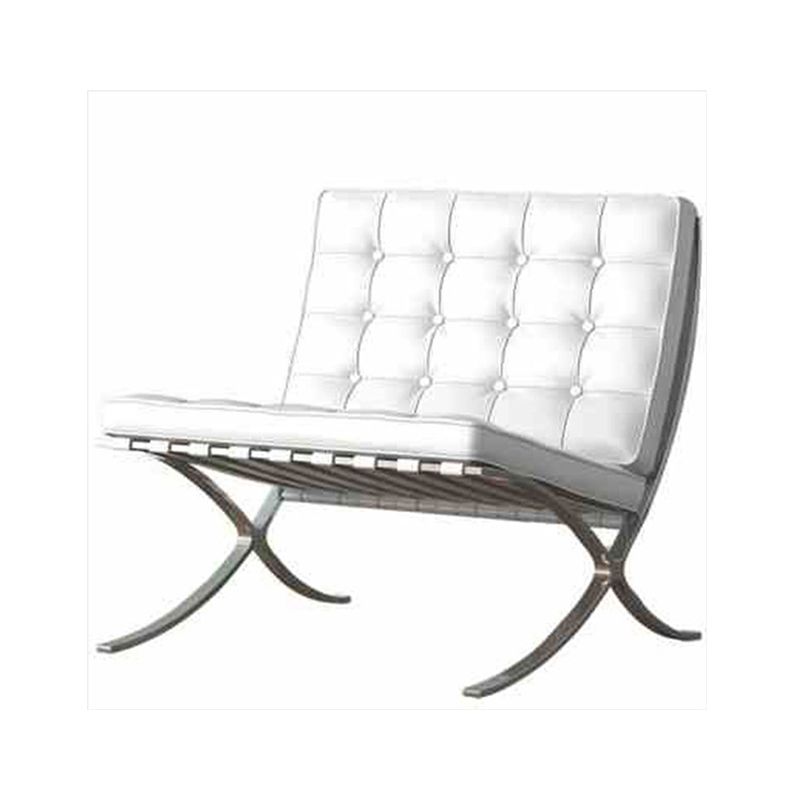 Tufted Cushions Chair 29.5"L x 31.5"W x 31.5" H Armless Chair for Living Room