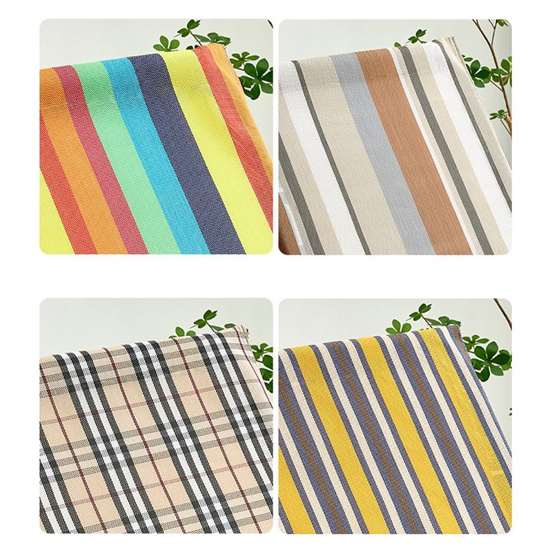 Contemporary Rocker Chair Metal Frame Water Resistant Fabric Rocker Chair with Pillow