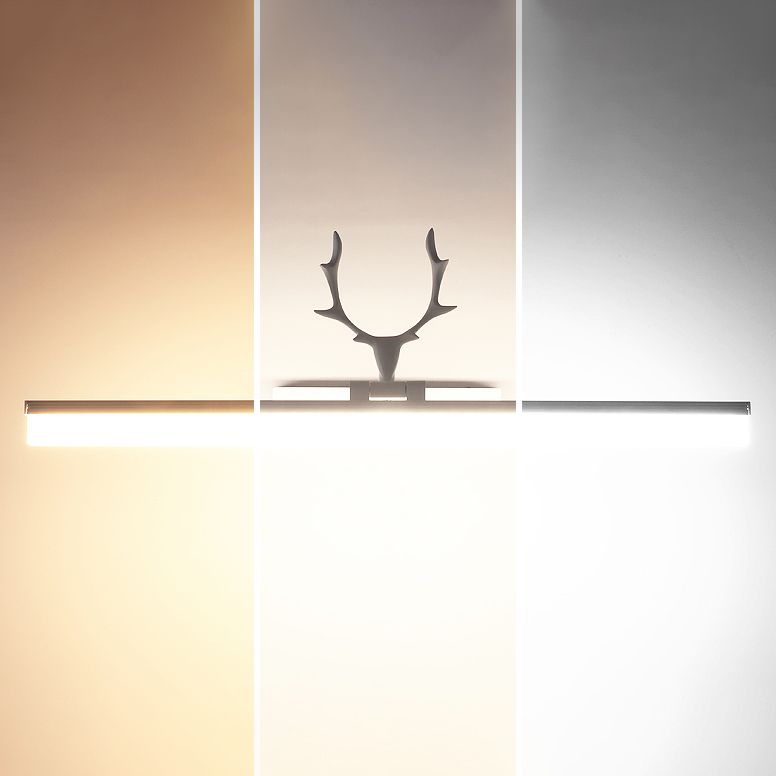 LED Smart Mirror Lamp American Retro Style Badkamer Wasstroom Antler Vorm Spiegel Lichtlijn