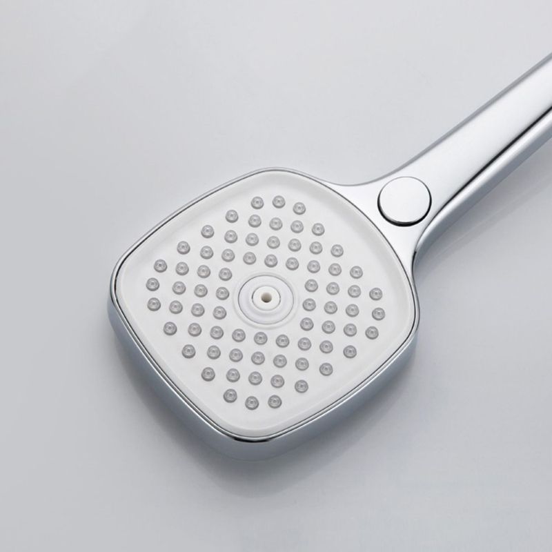 Wall Mounted Swivel Shower Trim Brass 2 Shower Heads Shower Set