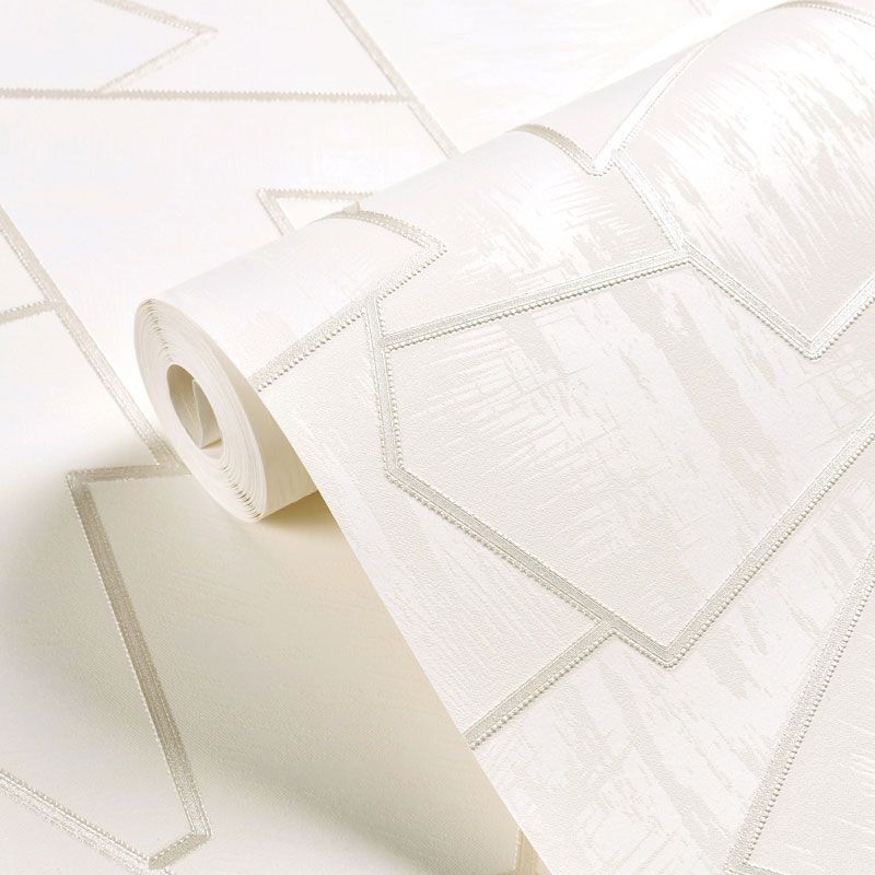 Color Block Wall Art 9090 Wallpaper Roll for Bathroom Decor, 20.5-inch x 31-foot