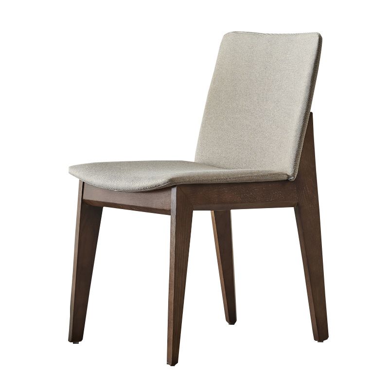 Dining Room Industrial Chair Upholstered Armless Dining Chairs