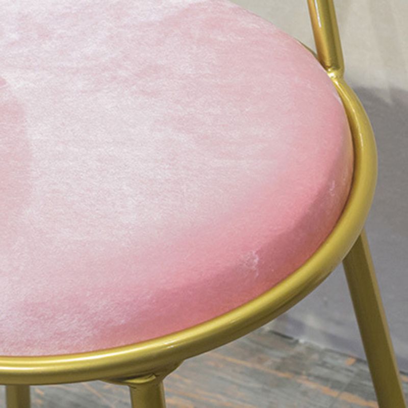 15.74" Wide White Gold Makeup Counter Glam Vanity Tables with Drawers