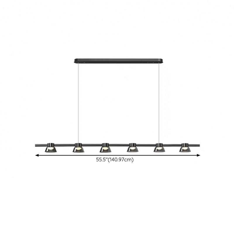 Modern Pendant Lighting Fixtures Glass Island Light Fixture for Living Room
